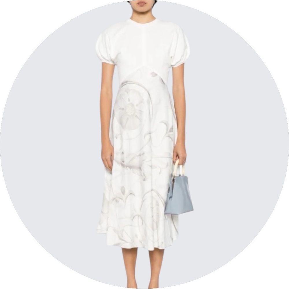 Ted Baker Printed Midi Dress